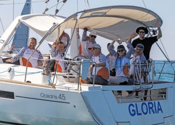 Phuket King’s Cup, Day 4. The wind still won’t really fill in. One half-decent race, and a second for the quick boats, but everyone else sent home.