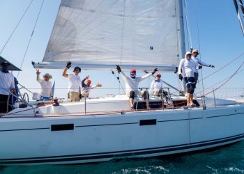Phuket King’s Cup, Day 4. The wind still won’t really fill in. One half-decent race, and a second for the quick boats, but everyone else sent home.