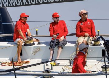 Phuket King’s Cup, Day 4. The wind still won’t really fill in. One half-decent race, and a second for the quick boats, but everyone else sent home.