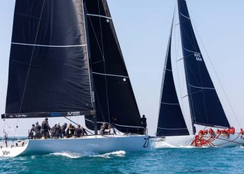 Phuket King’s Cup, Day 4. The wind still won’t really fill in. One half-decent race, and a second for the quick boats, but everyone else sent home.