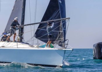 Phuket King’s Cup, Day 4. The wind still won’t really fill in. One half-decent race, and a second for the quick boats, but everyone else sent home.