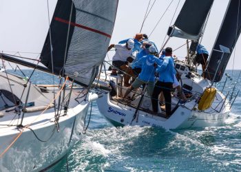 Phuket King’s Cup, Day 4. The wind still won’t really fill in. One half-decent race, and a second for the quick boats, but everyone else sent home.
