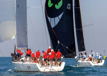 Phuket King’s Cup, Day 4. The wind still won’t really fill in. One half-decent race, and a second for the quick boats, but everyone else sent home.