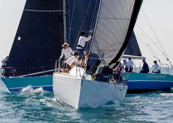 Phuket King’s Cup, Day 4. The wind still won’t really fill in. One half-decent race, and a second for the quick boats, but everyone else sent home.
