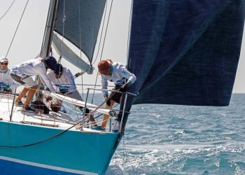 Phuket King’s Cup, Day 4. The wind still won’t really fill in. One half-decent race, and a second for the quick boats, but everyone else sent home.