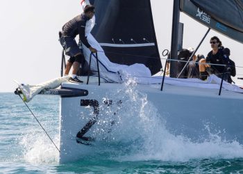 Phuket King’s Cup, Day 4. The wind still won’t really fill in. One half-decent race, and a second for the quick boats, but everyone else sent home.