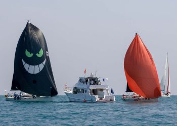 Phuket King’s Cup, Day 4. The wind still won’t really fill in. One half-decent race, and a second for the quick boats, but everyone else sent home.