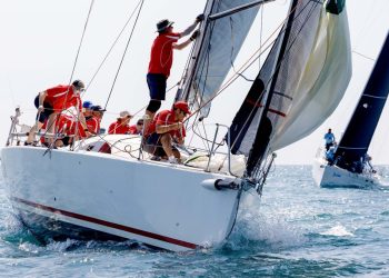 Phuket King’s Cup, Day 4. The wind still won’t really fill in. One half-decent race, and a second for the quick boats, but everyone else sent home.