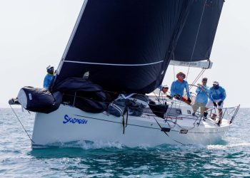 Phuket King’s Cup, Day 4. The wind still won’t really fill in. One half-decent race, and a second for the quick boats, but everyone else sent home.