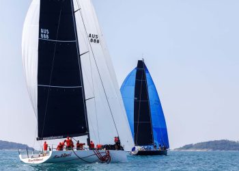 Phuket King’s Cup, Day 4. The wind still won’t really fill in. One half-decent race, and a second for the quick boats, but everyone else sent home.