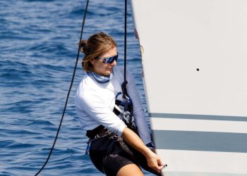Phuket King’s Cup, Day 5. The wind has arrived at last. Not huge, but plenty enough for a couple of short races round the cans and a trip round the bushes.